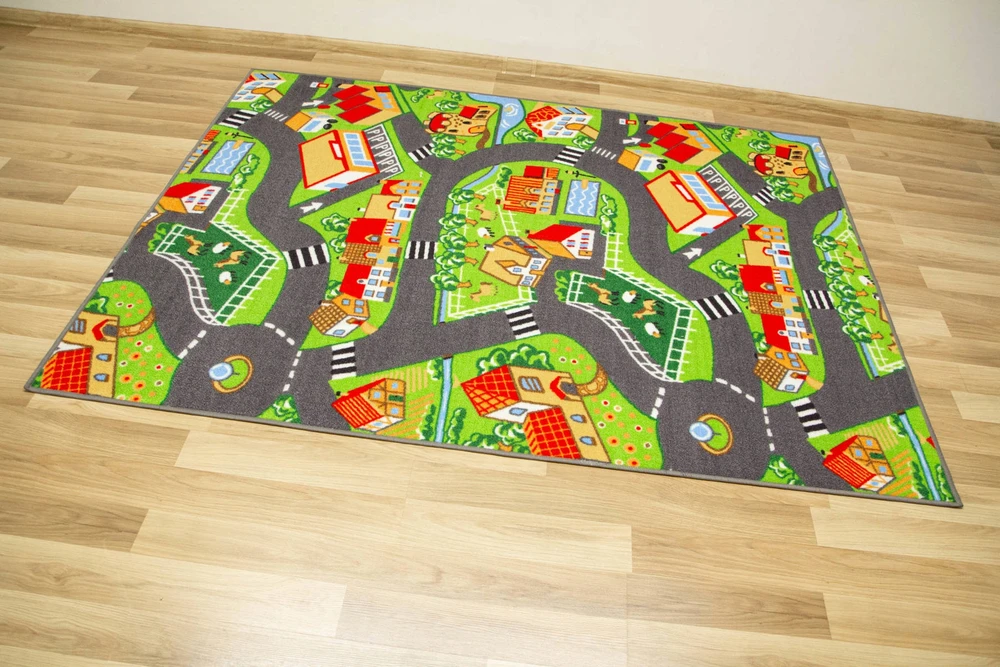 Akcila VAIKŲ KILIMAS GATVĖS MIESTO KELIAS GATVĖS VAIKAMS BEPROTIMS 250x400 cm