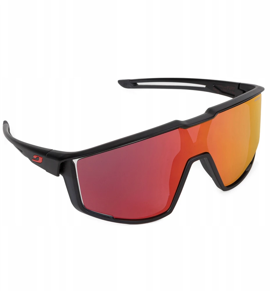 JULBO FURY sunglasses, dydis M, juodas and red
