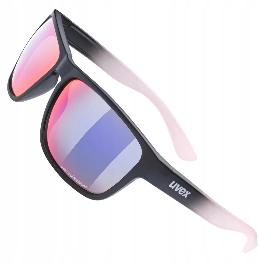 Akiniai Uvex lgl 36 CV juodas mat rose / mirror plasma