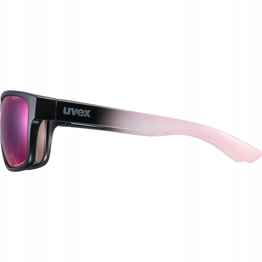 Akiniai Uvex lgl 36 CV juodas mat rose / mirror plasma