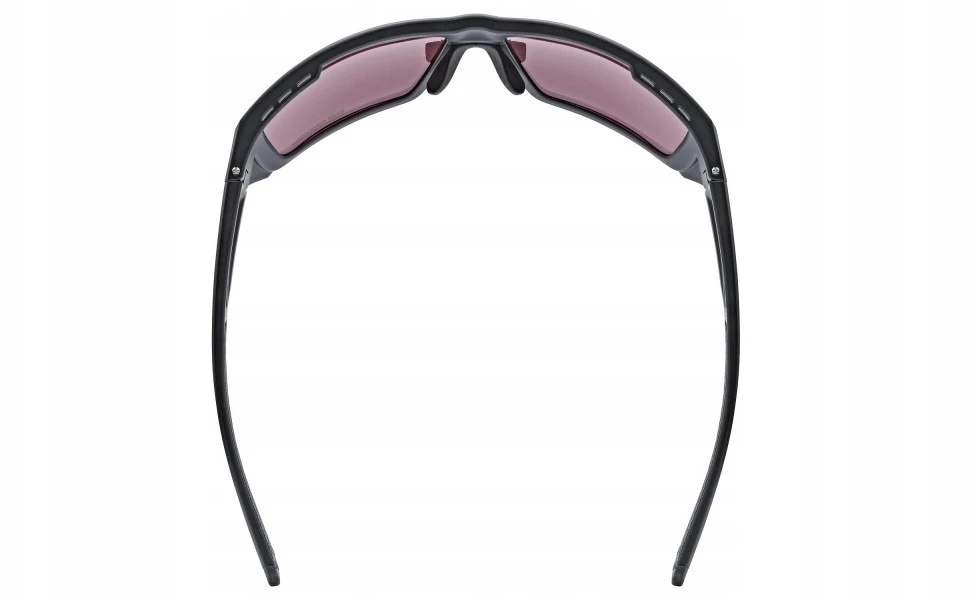 Akiniai Uvex mtn venture CV juodas matt / mirror lavender pink