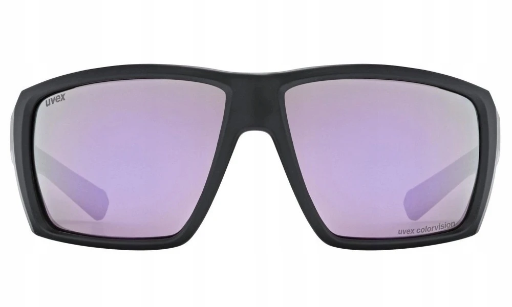 Akiniai Uvex mtn venture CV juodas matt / mirror lavender pink
