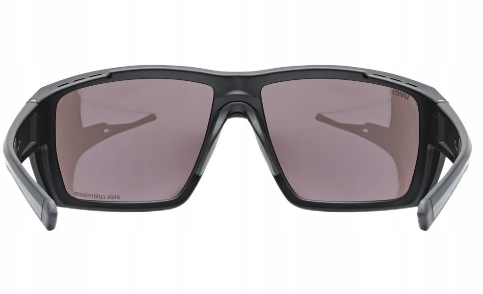 Akiniai Uvex mtn venture CV juodas matt / mirror lavender pink