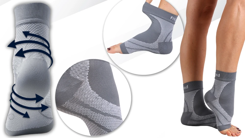 Aklusijos ortozės stabilizatorius, fit4med, 2 vnt. XL, mėlyna