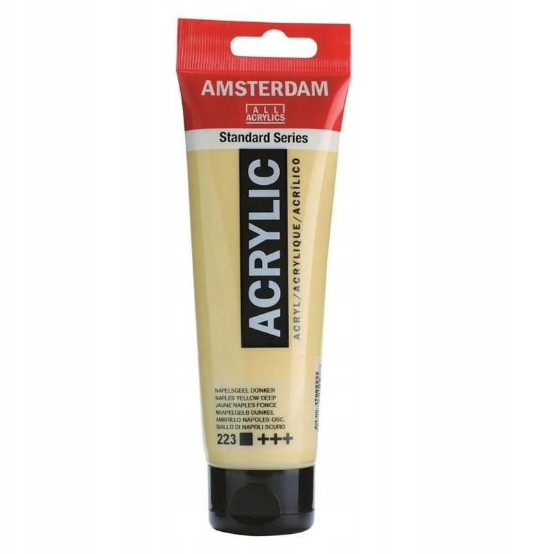 Akrilinė dažai - Royal Talens - Amsterdam - Giliai Napoli geltona - 120 ml - Tube