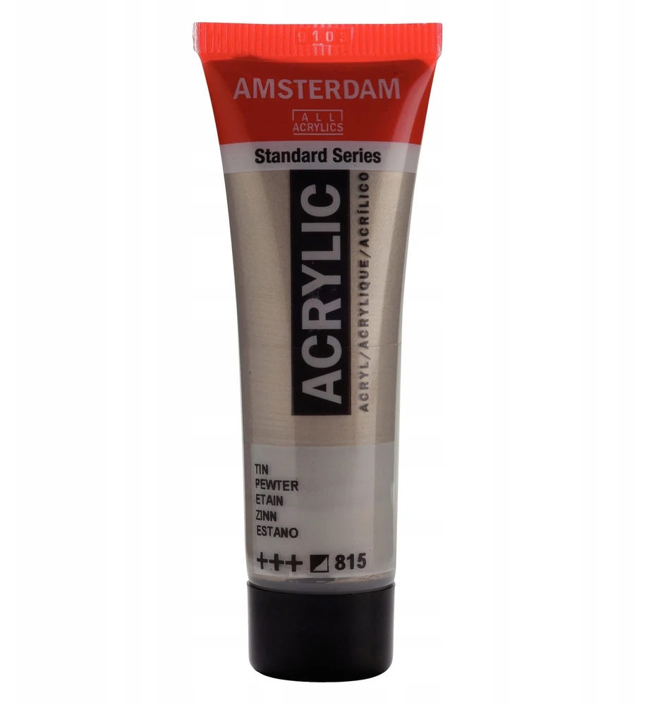 "Akrilinė tapyba - Amsterdam - Standartas - 20 ml - Peltro spalva - Atspari šviesai"