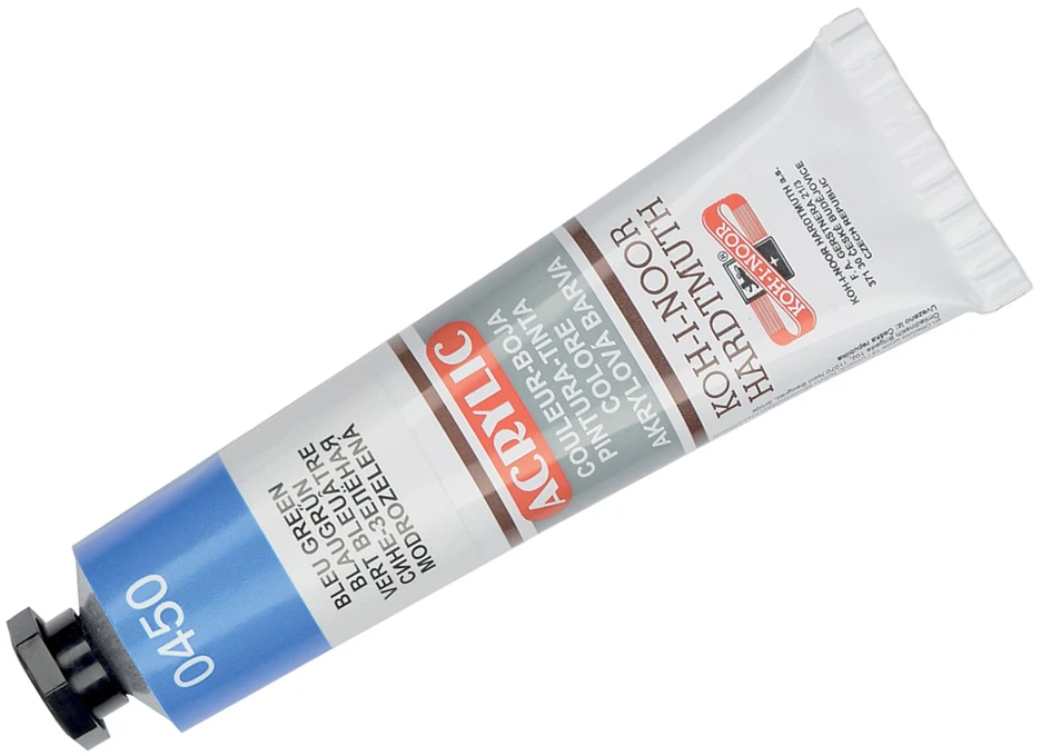 Akriliniai dažai 40ml, jūros spalva, Koh-i-noor