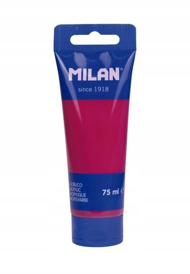 Akriliniai dažai 75ml, rožinis hibiskas, Milan