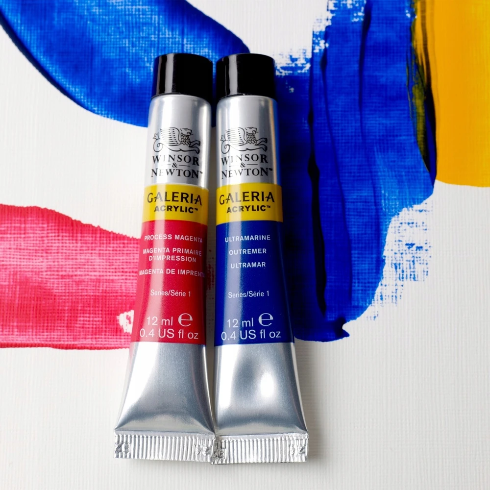 Akriliniai dažai "galeria" 10 x 12ml, Winsor & Newton