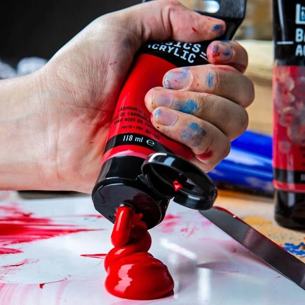 Smartmax Akriliniai dažai Liquitex Basics 118 ml, Aqua Žalias Bright