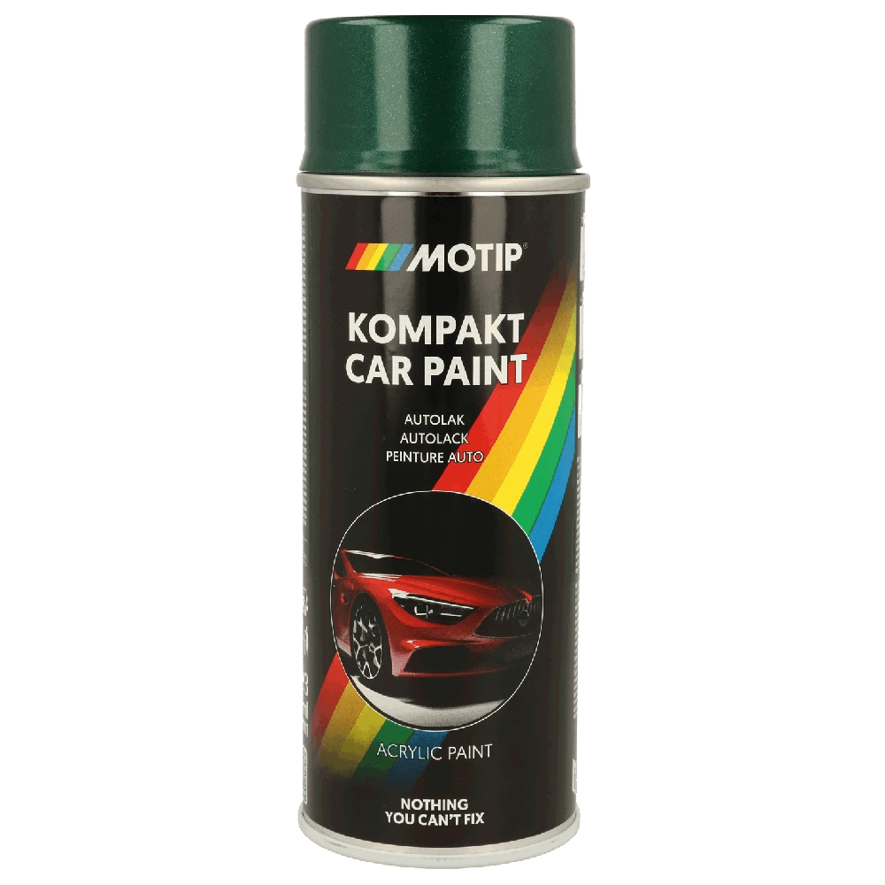 Motip purškiami automobilių dažai, tamsiai žalias dangtelis