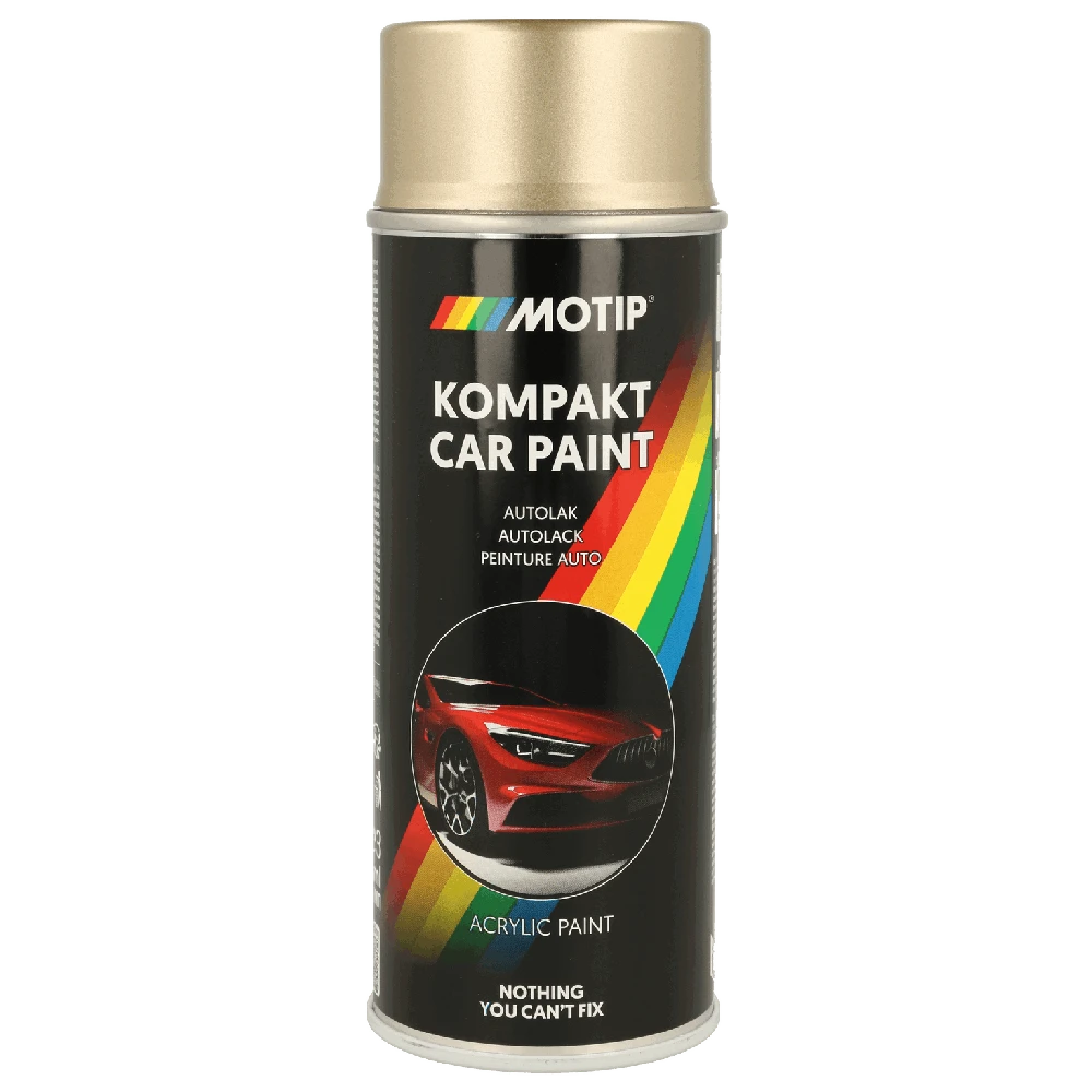 Motip automobilių dažai aerozolyje auksinės spalvos