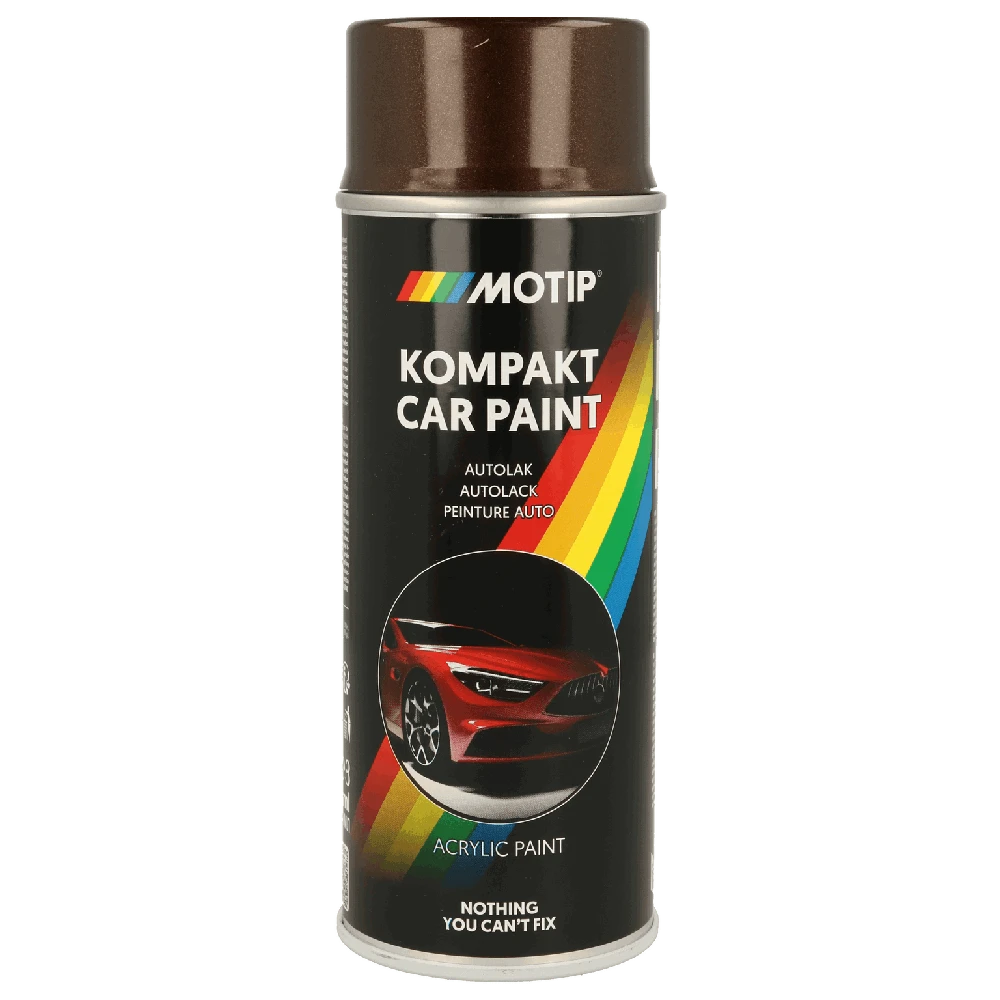 Motip kompaktiniai automobilių dažai, ruda spalva