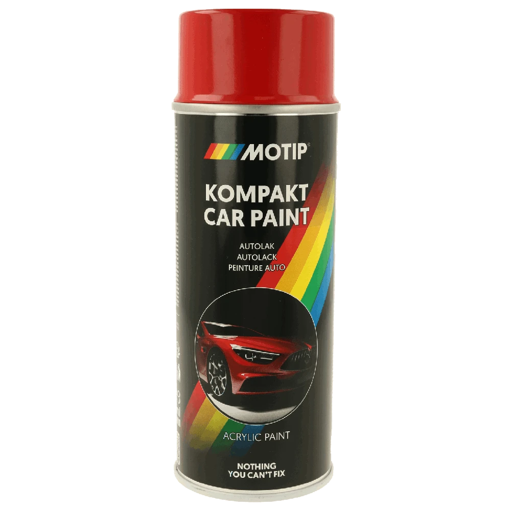 Motip purškiami automobilių dažai, raudonas dangtelis