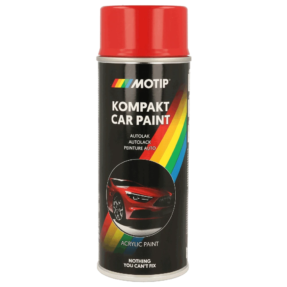 Motip aerozoliniai dažai 400ml su raudonu dangteliu