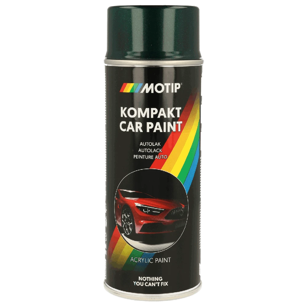 Motip purškiami automobilių dažai, tamsiai žalia