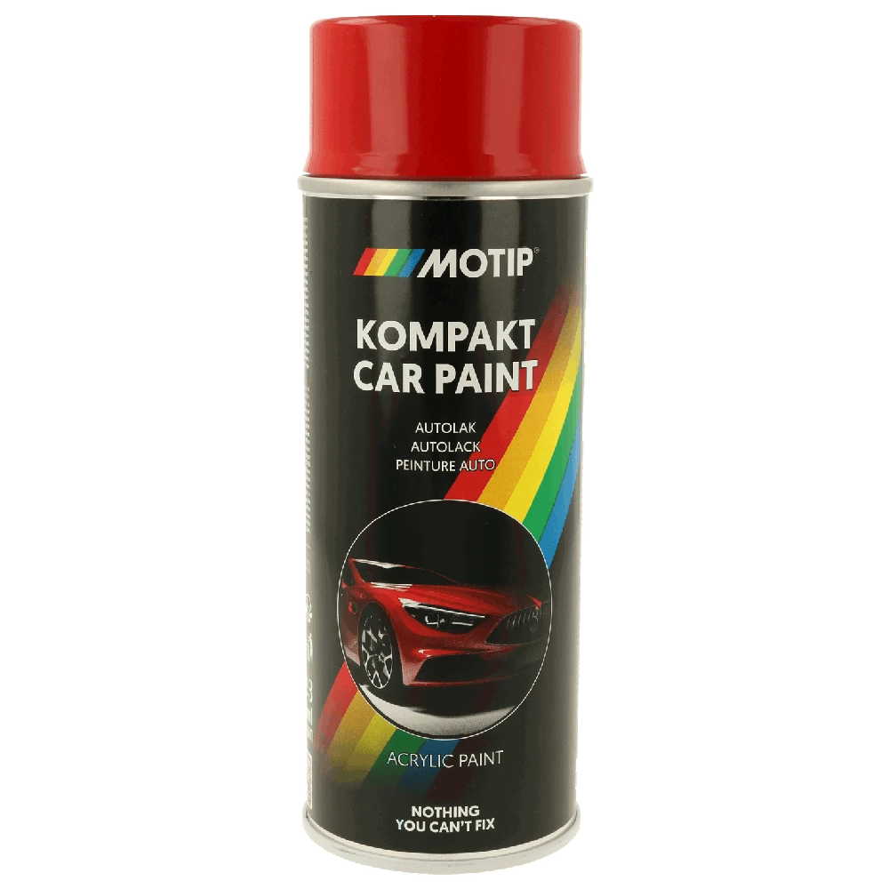 Motip raudoni automobilių dažai purškiami 400ml