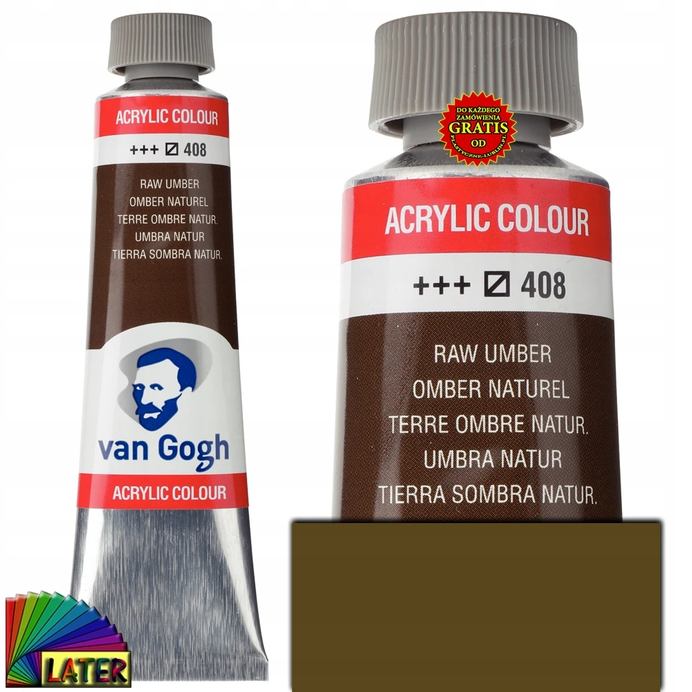 Akriliniai dažai Van Gogh 40ml, 408 Žalias Umbra