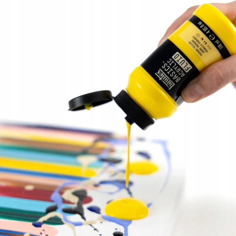 Akriliniai dažu rinkinys Liquitex Basics Fluid 6x18ml