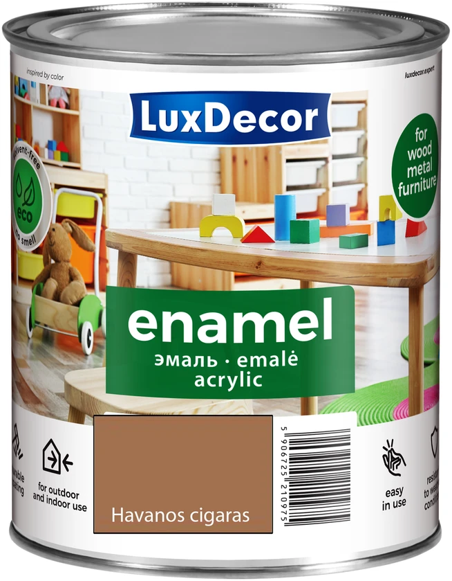 Akrilinė emalė LuxDecor Levandų Kalnas matinė 0,75 L