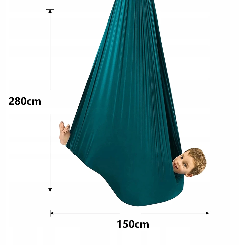 Akrobatinis jogos hamakas, oro jogos sūpynės, 200 kg, lauko hamakas, 200 kg