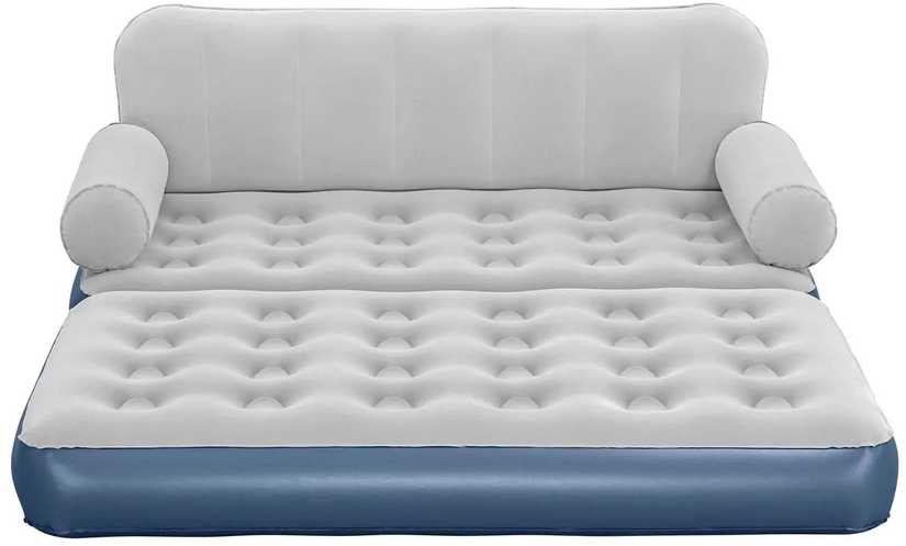 Bestway Pripučiama 3-1 poilsio sofa, pilkos spalvos