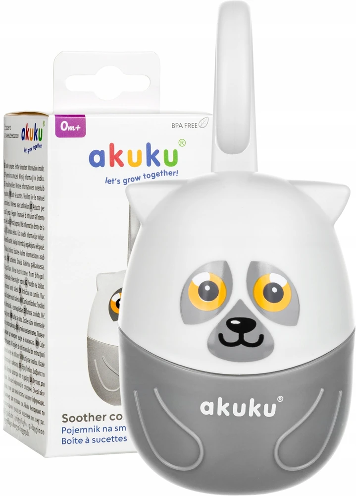 Akuku dėžutė čiulptukui lemūras A0689