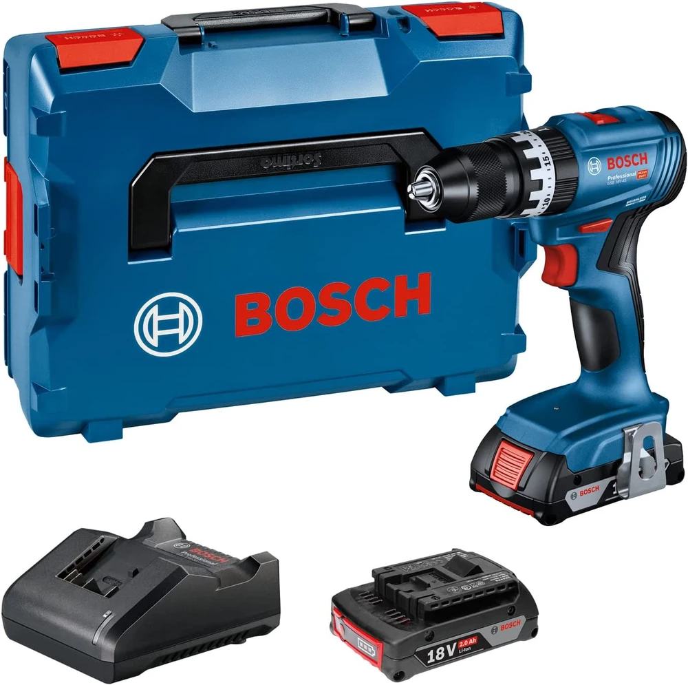  Bosch Akumuliatorius GBA 18V 2x4.0Ah ProCORE18V + kroviklis GAL 18V-40