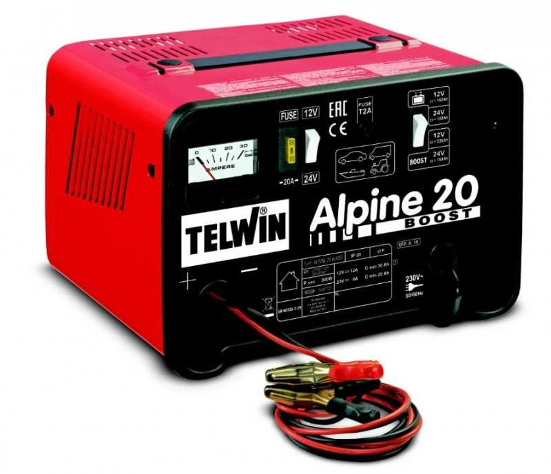 Akumuliatoriaus pakrovėjas ALPINE 20 BOOST, Telwin