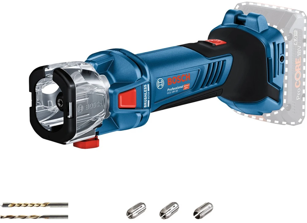 Bosch Akumuliatorinė rankinė freza GKF 12V-8, 2x3.0Ah, ACC