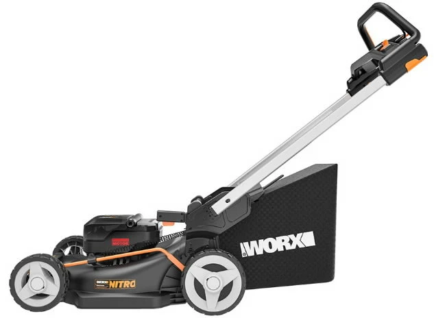 Akumuliatorinė savaeigė vejapjovė Worx WG749E; 2x20 V; 2x4,0 Ah akum.