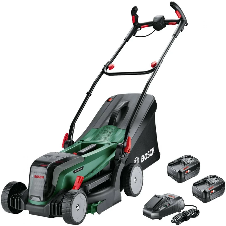 Gardena Akumuliatorinės vejapjovės PowerMax 37/36V P4A rinkinys