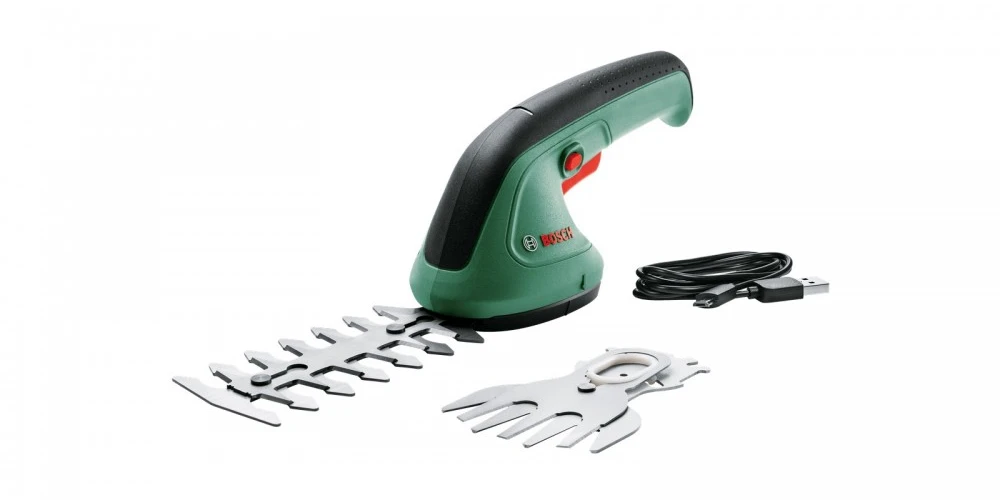 Akumuliatorinės krūmų ir žolės žirklės Bosch AdvancedShear 18 (18V / 1x2,0Ah)