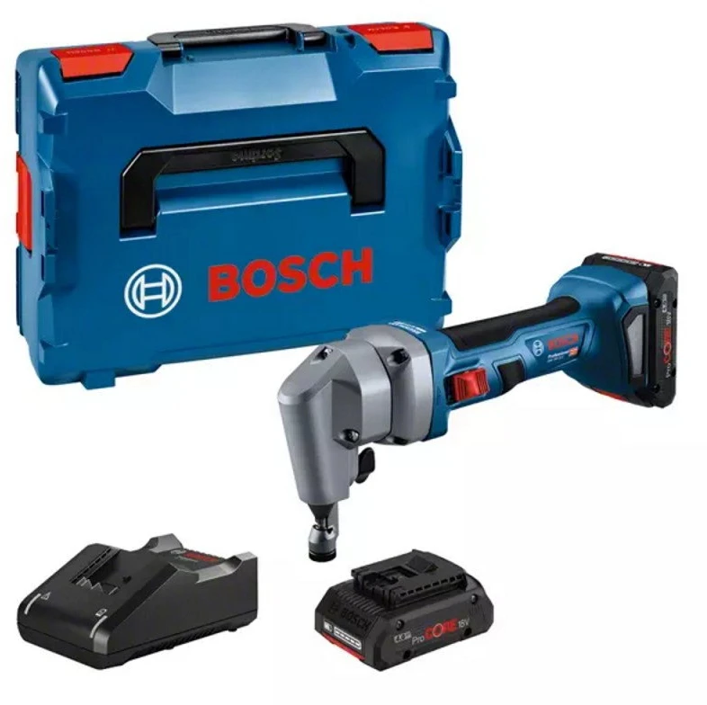 Bosch Metalo žirklės GSC10,8V-Li be akumuliatoriaus ir kroviklio