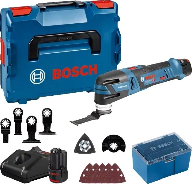 Bosch Akumuliatorinis daugiafunkcis pjoviklis GOP 12V-28, 2x3.0Ah, ACC