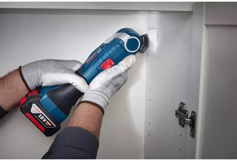 Akumuliatorinis osciliuojantis multifunkcinis įrankis Bosch GOP 18V-34 Solo LB