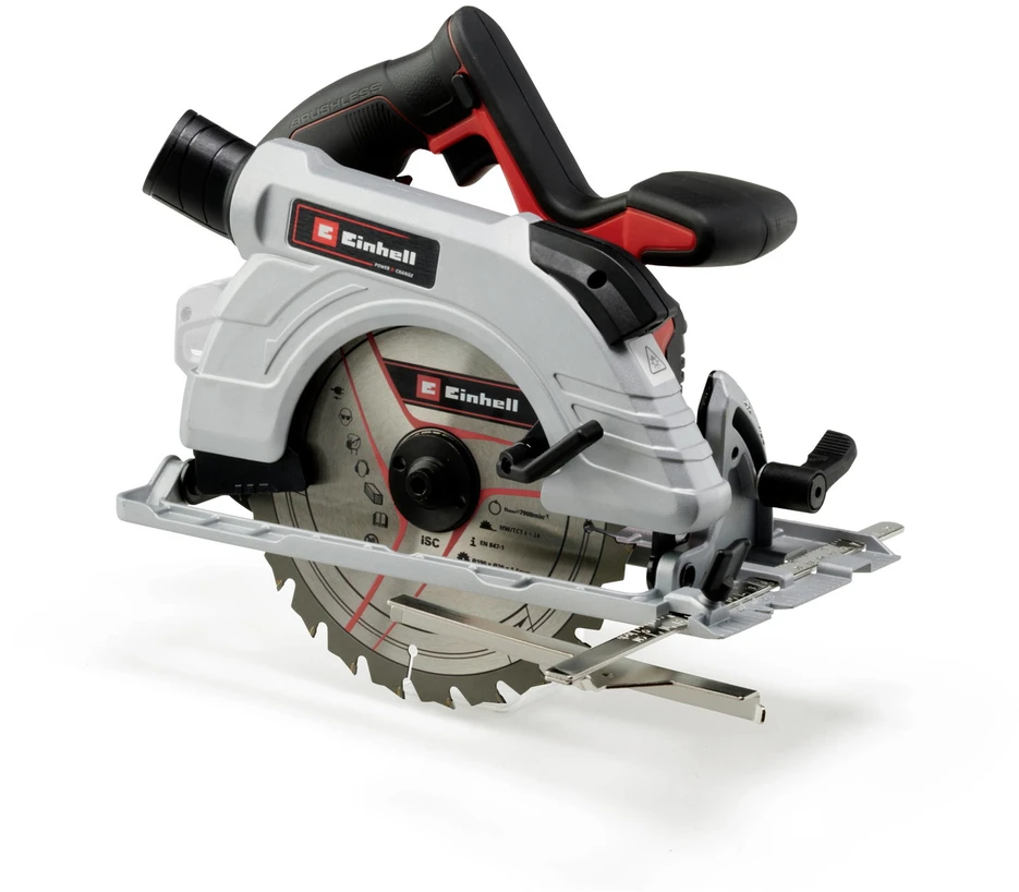 Einhell Akumuliatorinis diskinis pjūklas TE-CS 18/165-1 Li be akumuliatoriaus ir kroviklio