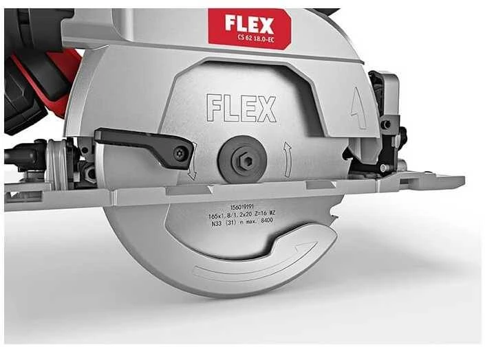 Akumuliatorinis diskinis pjūklas medžiui FLEX CS 62 18,0 EC