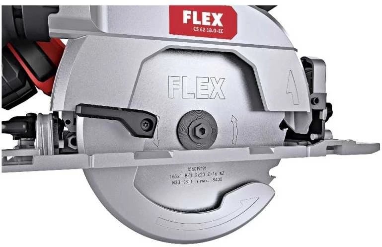 Akumuliatorinis diskinis pjūklas medžiui FLEX CS 62 18,0-EC C