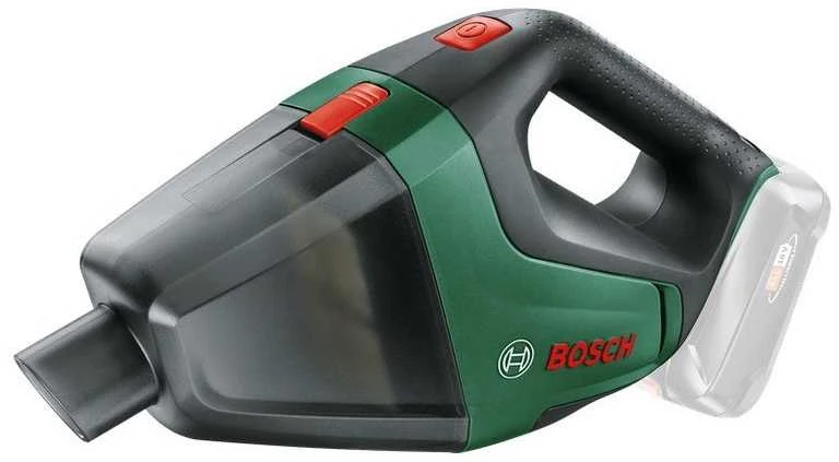 Dulkių siurblys Bosch UniversalVac 18 | Su 1x 2,5 Ah akumuliatoriumi ir įkrovikliu