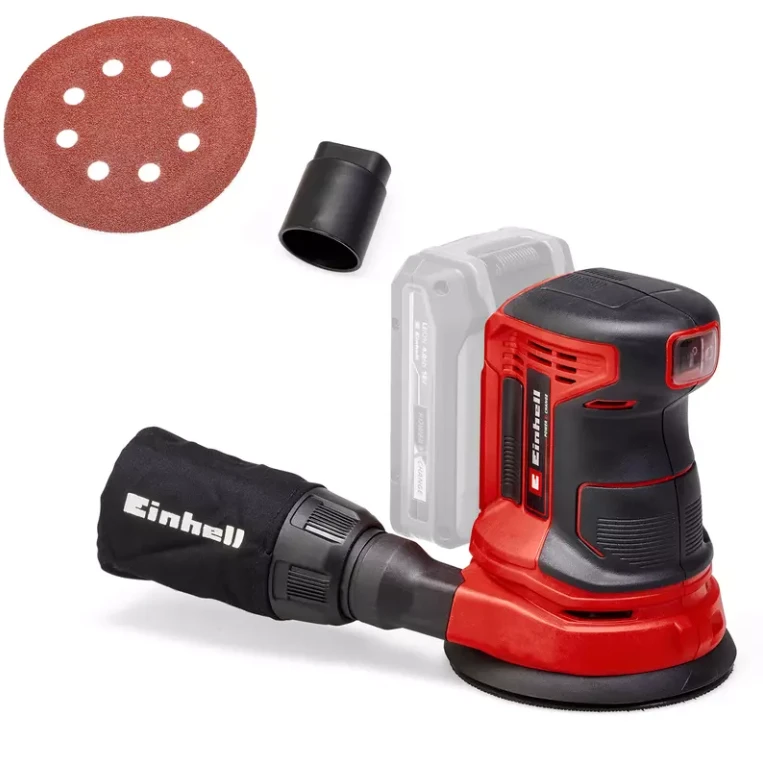 Akumuliatorinis ekscentrinis šlifuoklis EINHELL TP-RS 18/32 Li BL-Solo, 18 V, 125 mm, be akumuliat.