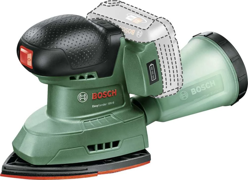 Bosch EasyOrbit 18V-10 be akumuliatoriaus ir kroviklio Ekscentrinis šlifuoklis