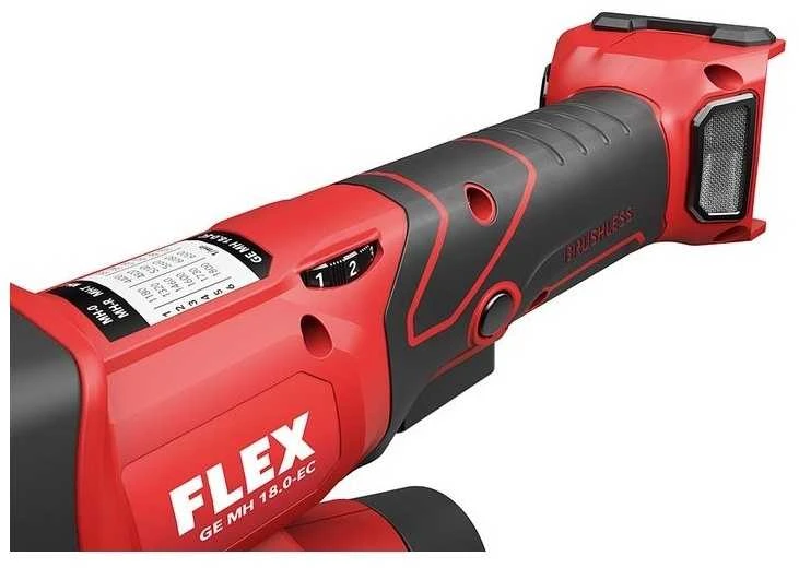 Akumuliatorinis glaisto šlifuoklis FLEX GE MH 18.0-EC/5.0 Set+MH-R