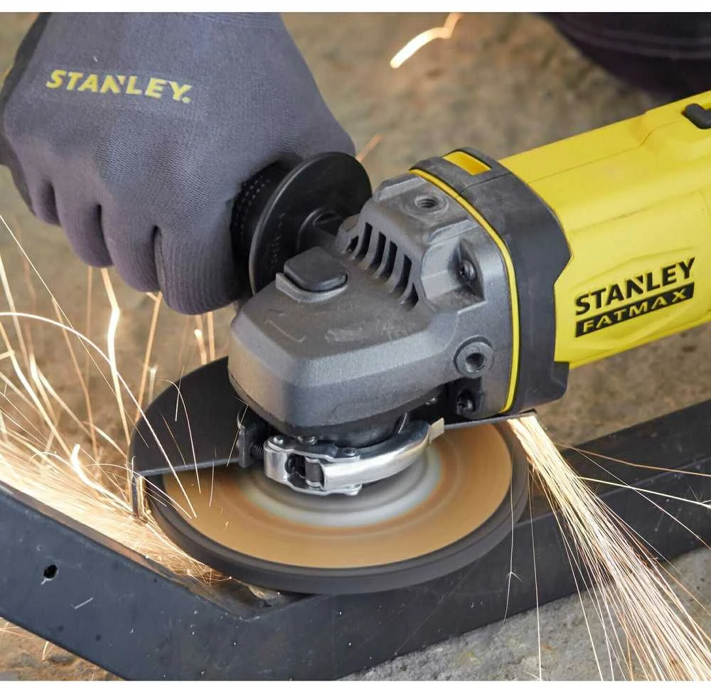 Stanley kampinis šlifuoklis SFMCG400B 125mm be akumuliatoriasu ir kroviklio