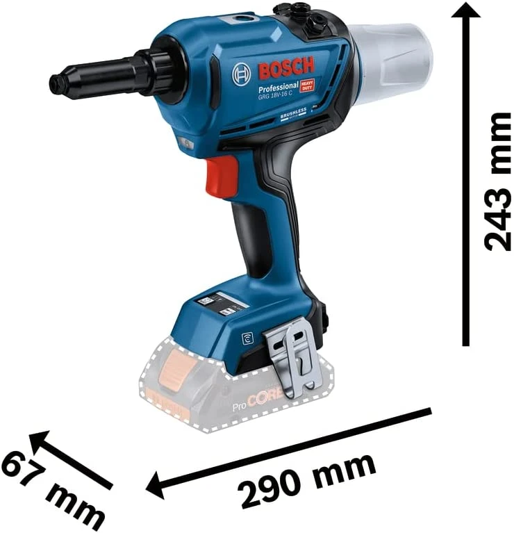 Bosch GRG 18V-16 Solo, LB