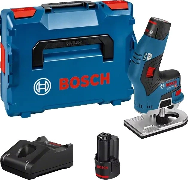 Bosch Akumuliatorinis oblius GHO 12V-20, Be baterijų ir kroviklio
