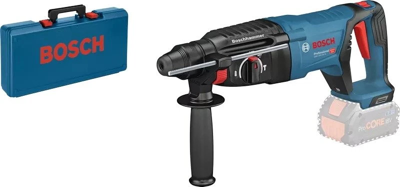 Bosch Akumuliatorinis perforatorius GBH 18V-26 F, be akumuliatoriaus ir kroviklio