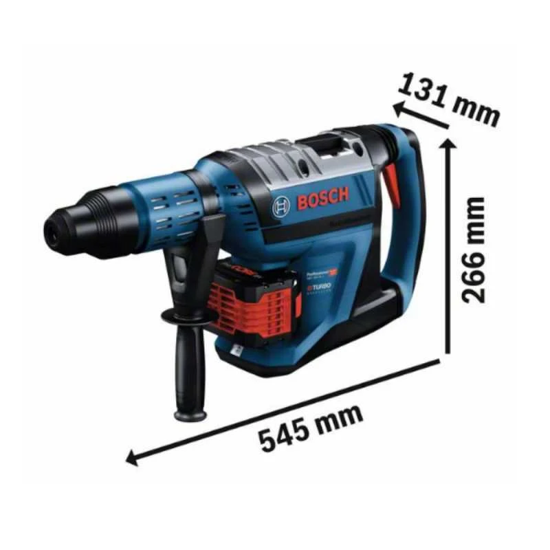 Bosch GBH 18V-45 C, CC be akumuliatoriaus ir kroviklio