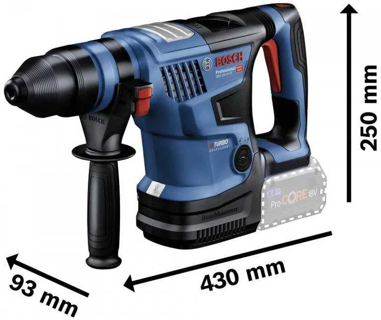 Bosch GBH 18V-36 C, CC 2x8.0PrC, 1880CV