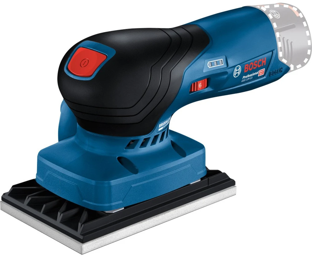 Bosch GSS 12V-13 Solo; 3 plokštės LB
